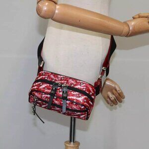 Christian Louboutin Waist bag Nylon Red Authentic
